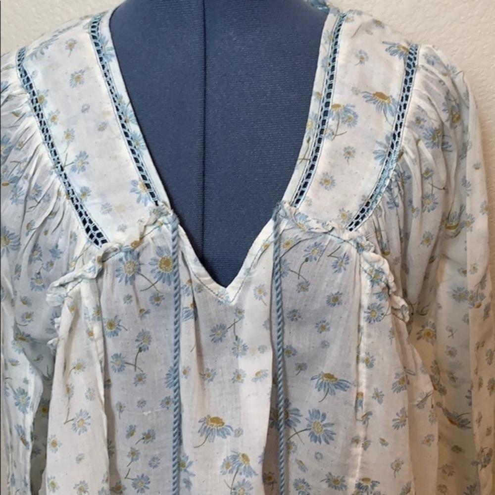 Free People Boho Top Size XS - Picture 3 of 6